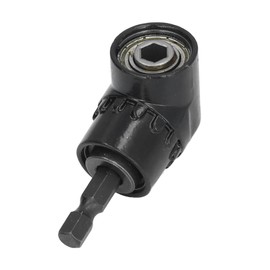 Right Angle Drill Adapter 1/4 Inch Hex Shank Angled Bit Holder Attachment for Electric Drill Accessories in Narrow Spaces