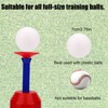 Sinbana Baseball Training Equipment Set, Durable PP & ABS Pop-Up