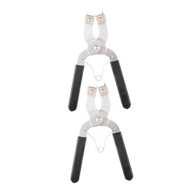Mikinona 2pcs Piston Ring Installer Tool Set Precision Piston Ring Expander Pliers for Automotive Repairs Ergonomic Design for Easy Use Portable and Multifunctional Vehicle Disassembly