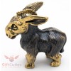 Brass Figurine of stubborn donkey IronWork