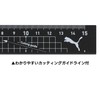 Kutsuwa PM514BK Puma Aluminum Ruler Black