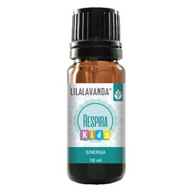 LilaLavanda Respira Kids - Aceites esenciales seguro para niños a partir de 6 meses, apoyo durante resfriados 100% puro Con abeto de Siberia, rosalina y pino - 10 ml
