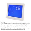 Digital Clock Calendar 8in Electronic WIFI with Date Day Reminder
