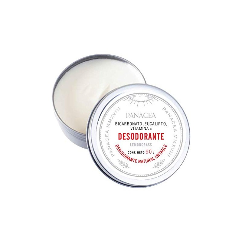 Desodorante natural de LEMONGRASS, untable de potente acción. Libre de