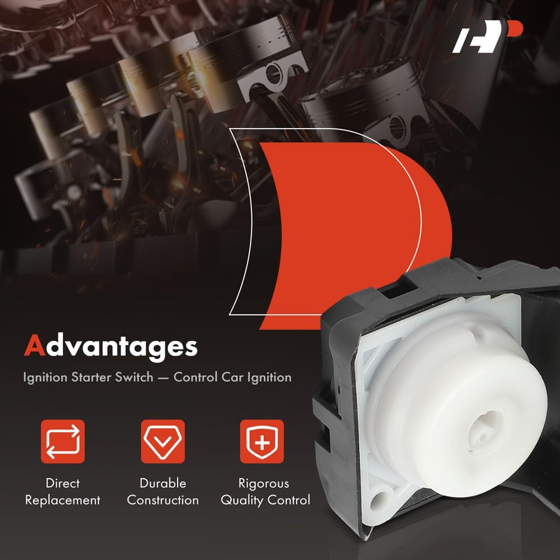A-Premium Ignition Starter Switch Compatible with Honda & Acura Vehicles