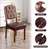 YUEANG Waterproof Seat Covers for Dining Room Chairs Set of