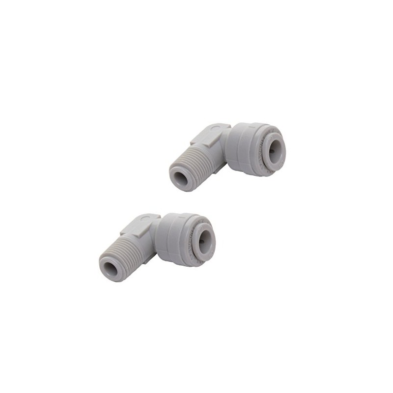 1/4 inch to 1/4 inch Male Thread Push Fit Elbow
