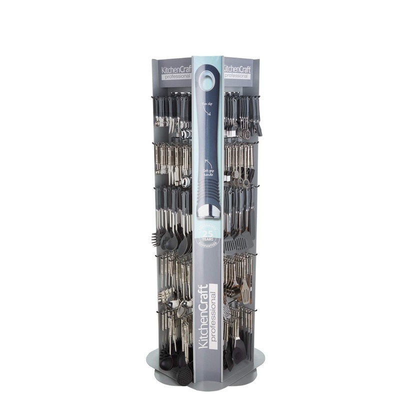 KitchenCraft KCPROAC Professional Apple Corer, Stainless Steel, 21 cm, Silver