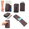 DFV mobile - Multi-Functional Universal Vertical Stripes Pouch Bag Case