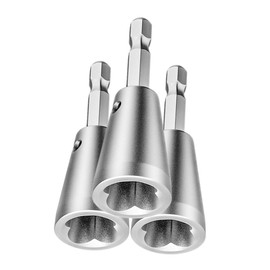 Tofficu 5sets 3pcs Wire Twisting Tool Professional Cable Connector for Power Drill Lightweight and Durable Wire Connector Tool for Efficient Wiring Tasks 3pcs*5