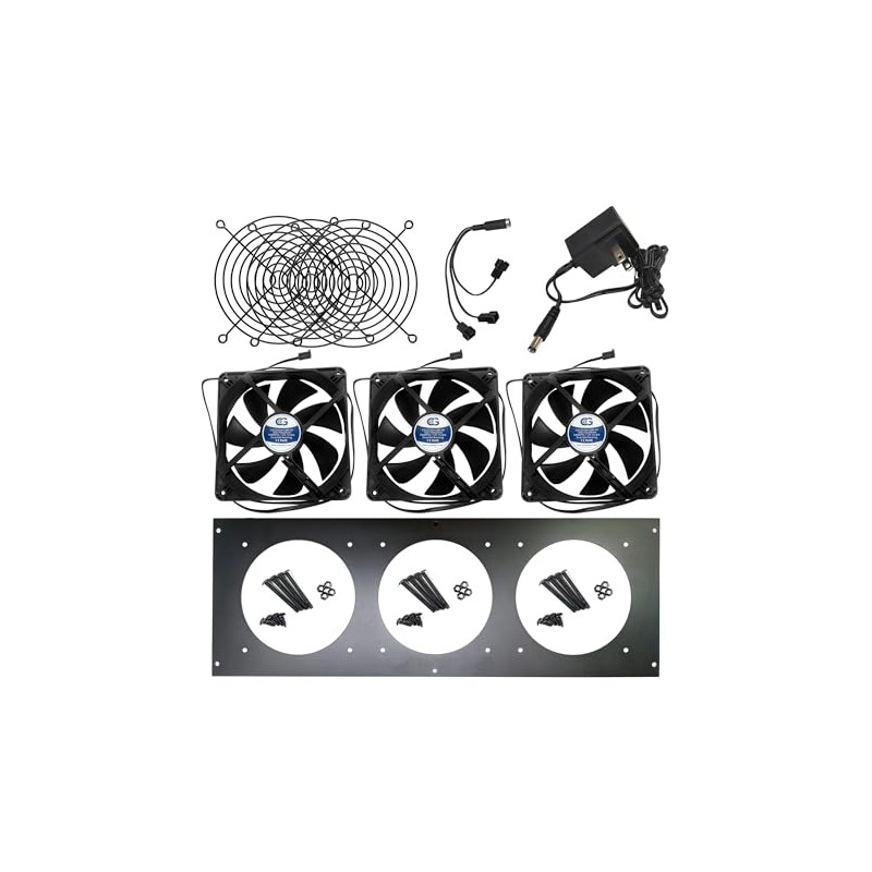 Coolerguys 3U Rackmount Cooling Kits (High Speed)