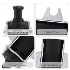 Jvareaty Auto Parts Turbo Pressure Sensor Magnetic Vacuum Valve 25819-27040 2581927040 for -4 1CDFTV (01-05)