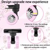 CJKDXDH Silicone Luggage Wheel Covers, 8 Pcs Anti Noise Wear-Resistant