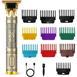 BTRICL Cordless Electric Hair Trimmer with 10 Guide Combs