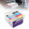 4 Colors Ink Cartridge with Permanent Chip Printer Refill Ink