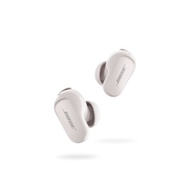 Bose QuietComfort Earbuds II Wireless Earphones, Bluetooth, Noise Cancelling, Microphone Included, Up to 6 Hours + 18 Hours Playback, Touch Control, Splashproof (IPX4), Soapstone (Refurbished)