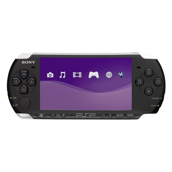 Sony Playstation Portable PSP 3000 Series Handheld Gaming Console System (Black) (Renewed)