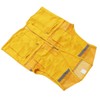 Volunteer Vest for Event Work Clothes with Multi Pockets Yellow