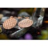 WINDALF SVALA Earrings 3.5 cm The Flower of Life Bronze,
