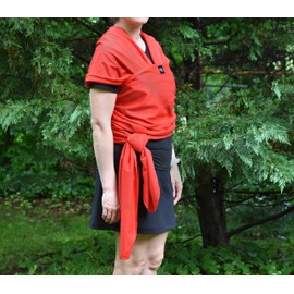 Baby Wrap Carrier Soft, Stretchy, Cotton Baby Wrap, Baby Sling, Nursing Cover Up for use with Newborn-Toddler: Evenly distributes Weight for More Comfortable Carrying (red)