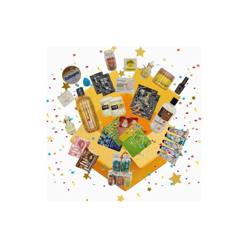 Maquillaje Y Skin Care Mystery Kit Surtido 33 Pzs Variado