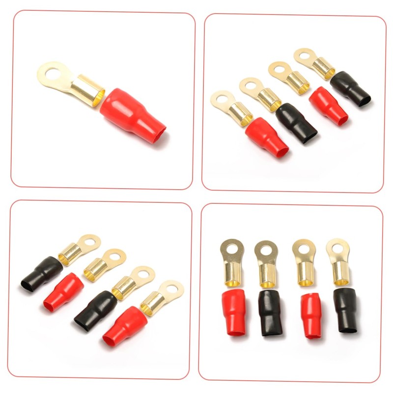 CHILDWEET Enhance Your Audio Experience 3 Pairs Brass Terminal Blocks