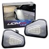 iJDMTOY White LED Under Side Mirror Puddle Lights Compatible With