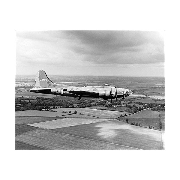 Boeing B-17 Memphis Belle in Flight England 11x14 Silver Halide Photo Print