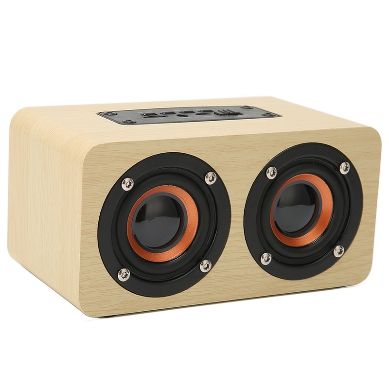 Retro Bluetooth Speaker Built in Mic Portable Wireless Speaker Supports