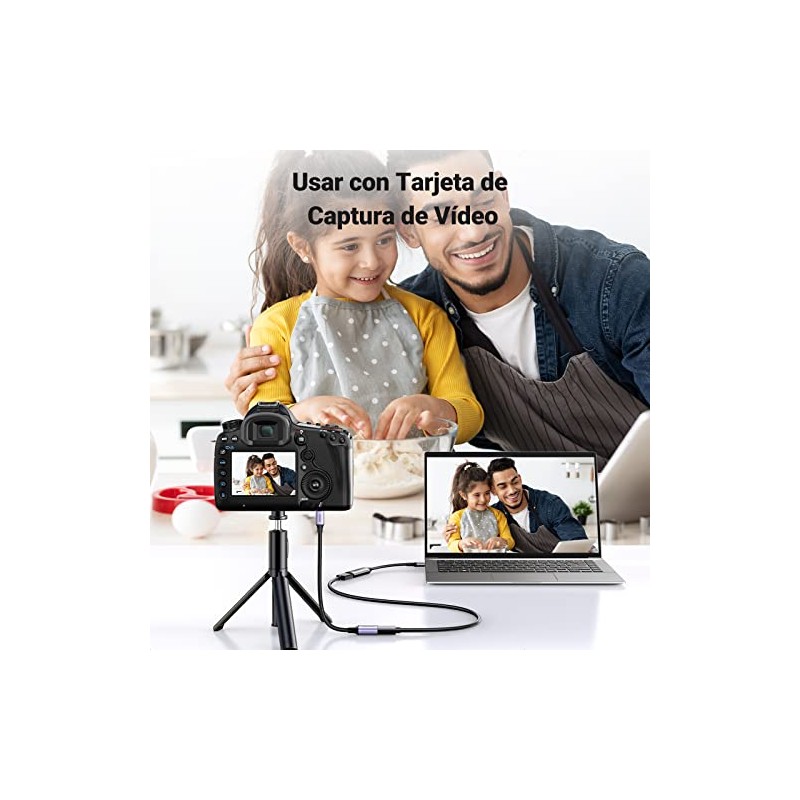 UGREEN Adaptador Micro HDMI a HDMI Macho a Hembra