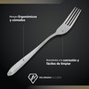 LION TOOLS Tenedores Acero Inoxidable Para Restaurante Set De 12