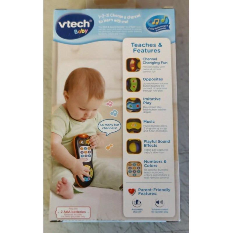 Vtech Click and Count Remote 6+ months