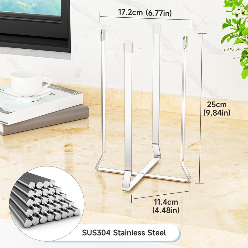 LOXSUN Bottle Drying Rack, Stainless Steel Water Bottle Drying Rack,