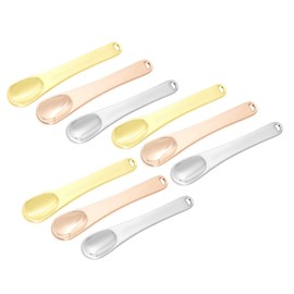 FRCOLOR 9pcs Metal Makeup Spoon Eye Cream Spoon Face Cream Mask Spoon Nail Clean Multi-purpose