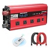 Cantonape 2500W Power Inverter 12V to 110V/120V DC to AC