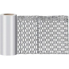 BotaBay Air Cushion Film, 985Ft Roll Bubble Bags Film, Bubble Wrap for Gaps Filling & Cushioning, Anti-Shock, Moisture Resistant, High Air Tightness, 16 Inch Width