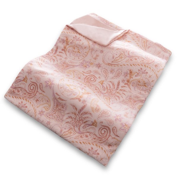 Sylphy's Duvet Cover, Stylish, Single, Cute, Scandinavian Pink, Paisley, 59.1 x 82.7 inches (150 x 210 cm), Duvet Cover, Bedding, Duvet Cover, Anti-slip Pattern, Spring