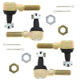 Boss Bearing Upgrade 12mm Tie Rod End Combo Kit compatible with Suzuki LTF400F Eiger 4wd 2005 2006 2007