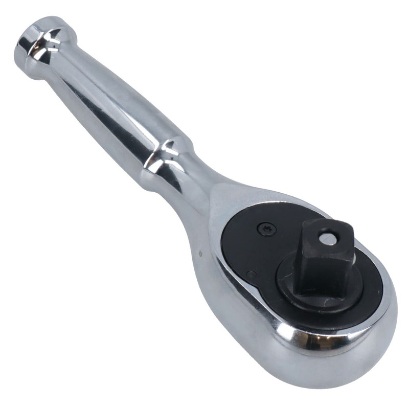 AB Tools 1/2in Drive Stubby Headed Ratchet Socket Driver 90