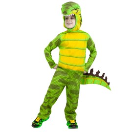 Fun World Costumes Baby Boy's T-Rex Toddler Costume, Green, Large