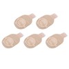 20pcs Drainable Colostomy Pouch Odor Repellent Film Double Sided Soft