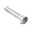 Motorcycle Muffler, Universal Silver Motorcycle Exhaust Can DB Killer Muffler