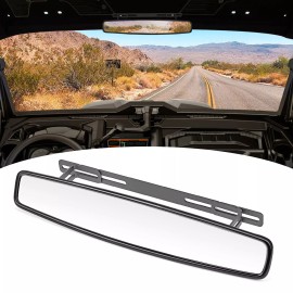 SI For Can-Am Defender HD5 HD8 HD9 HD10 Max Cross Bar Rear-View Center Mirror Kit