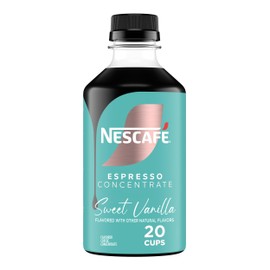 NESCAFÉ Espresso Concentrate, Instant Espresso Coffee Concentrate, Sweet Vanilla, 1 Bottle (10 Fl Oz)