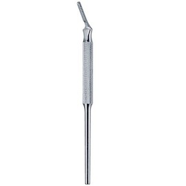 Round Scalpel Handle #5, Curved, 160mm