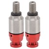 Acouto Fork Bleeder Relief Valve,2pcs M5x0.8 Aluminium Alloy Fork Air