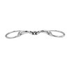 Equine Smile ES0084 Olive Head Bit Double Broken Stainless Steel