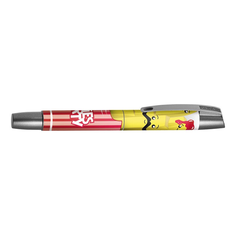 Online Schreibgeräte 61335/3D Fountain Pen with Iridium NIB Fries Party