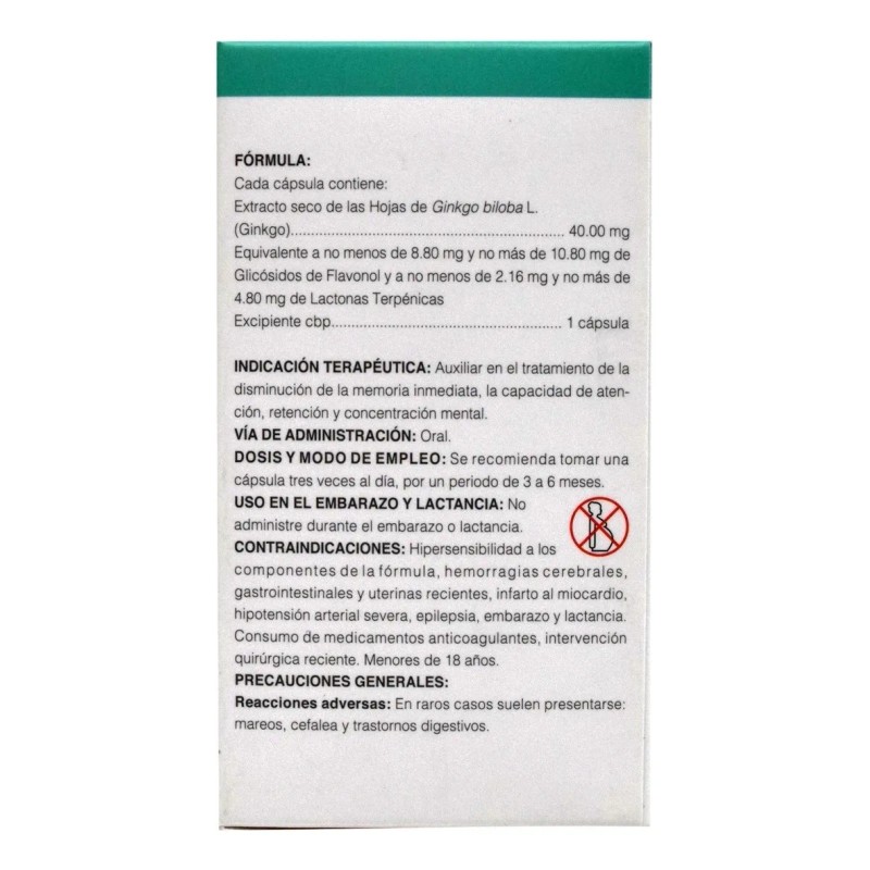 Ginkgo Biloba Lingnum 30 Cap-salud Natural