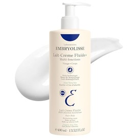Embryolisse- Lait Creme Fluid+ Crema facial y corporal. Hidratante natural y ligero para todo tipo de piel. Crema hidratante